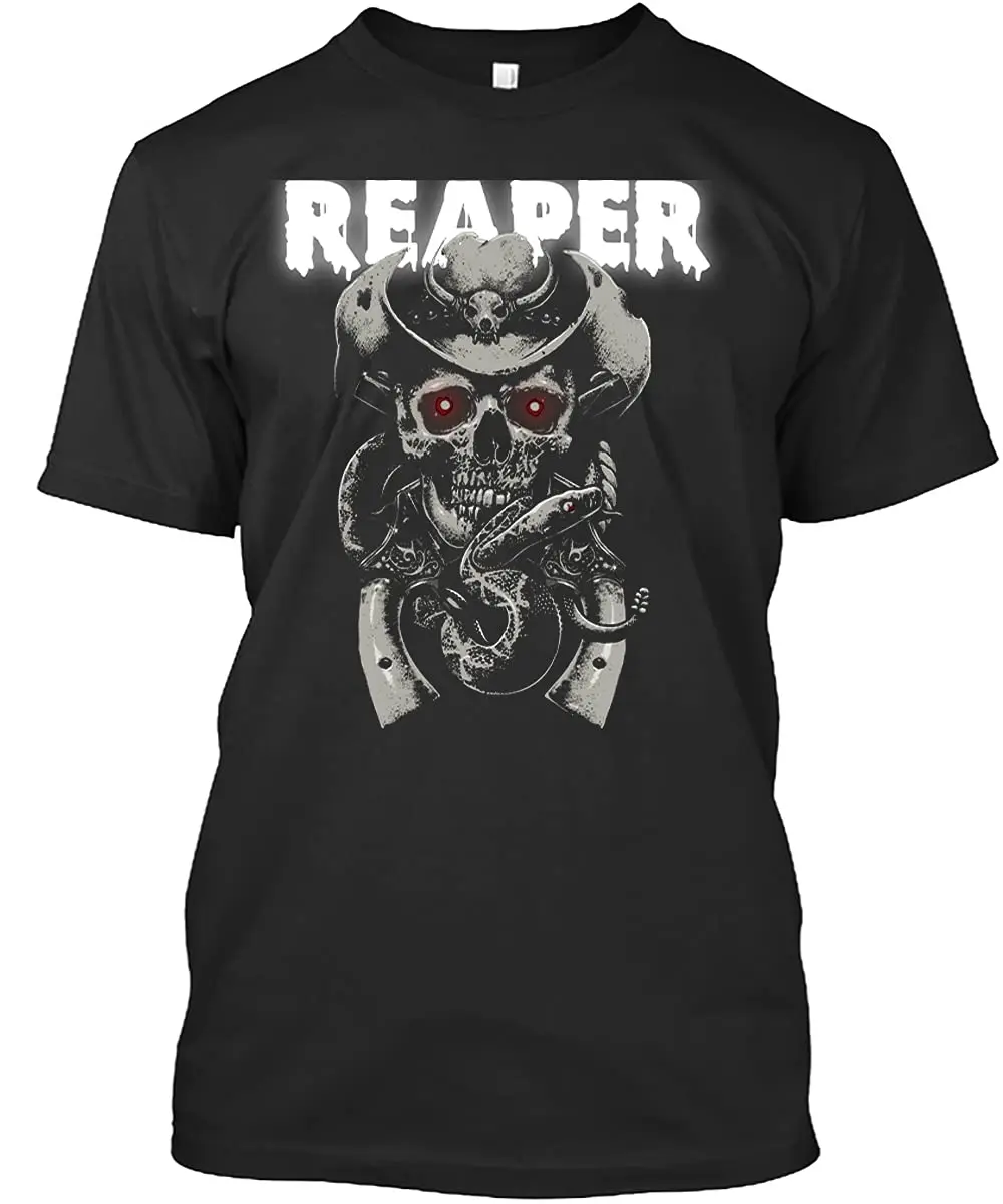 LIKA Grim Reaper Shirt I've Got All Day Death Skeleton Unisex T  BlackGraphic Y2K High quality brandUnisex T-shirts for Men