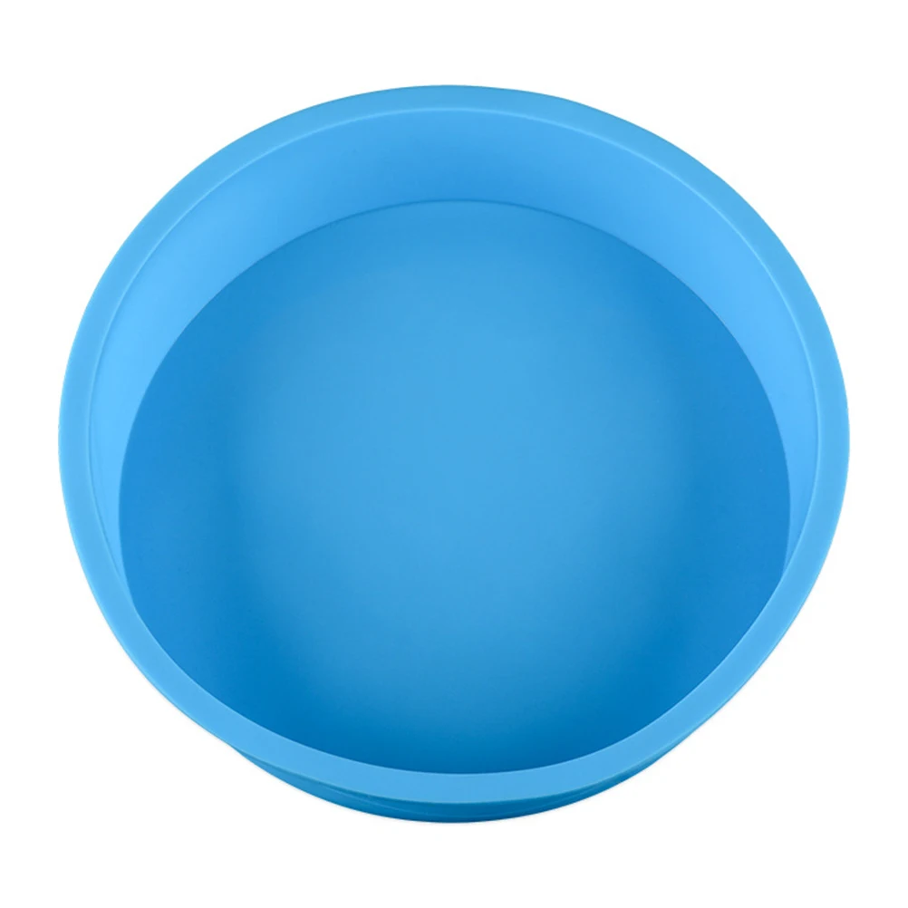 

6-Inch Silicone Pan Baking Mold Non-Stick Bakeware Oven Microwave Freezer Safe Dishwasher 500F Heat Resistant Easy