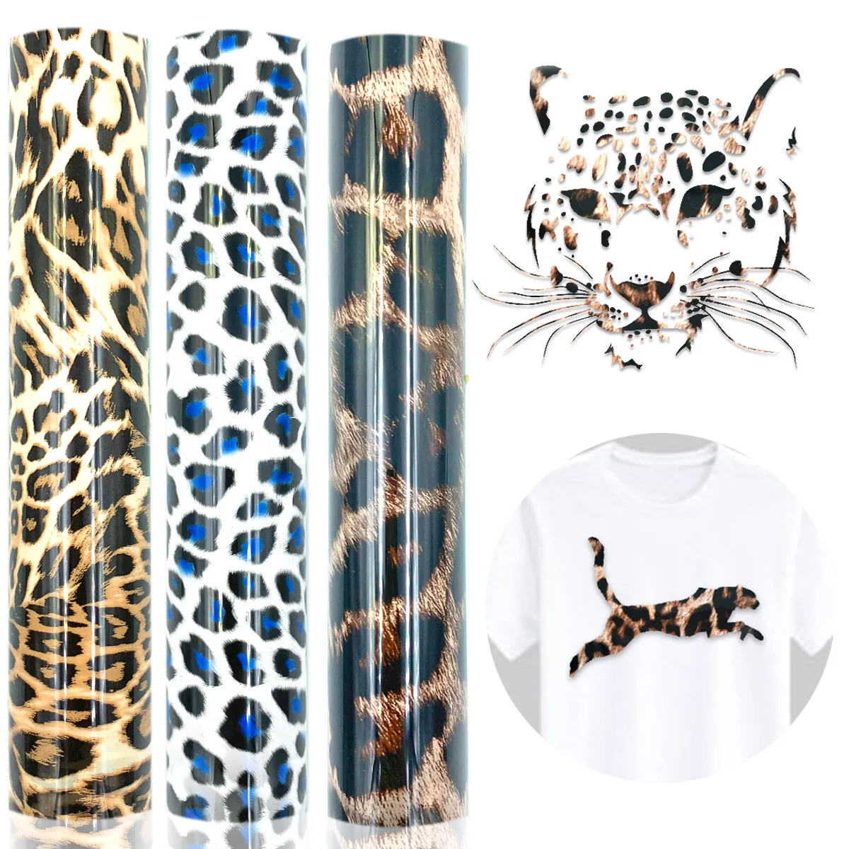 Roll 50*100Cm Leopa… - image
