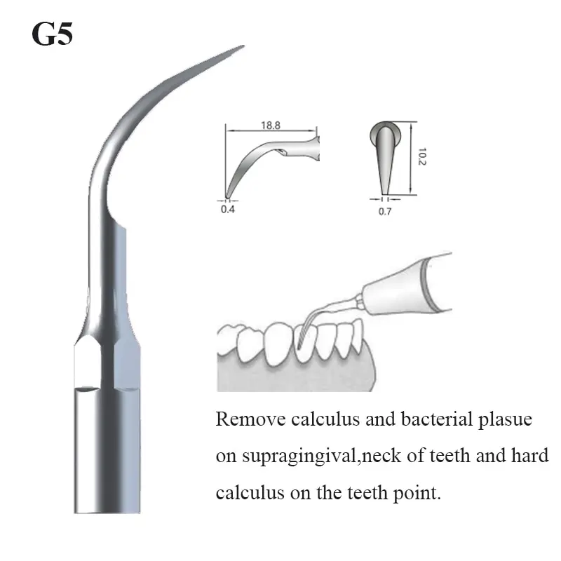 VV Dental Ultraschall Scaler Tipps Skalierung Parodontologie Endodontie Spitze für EMS/Woodpecker Scaler Handstücke