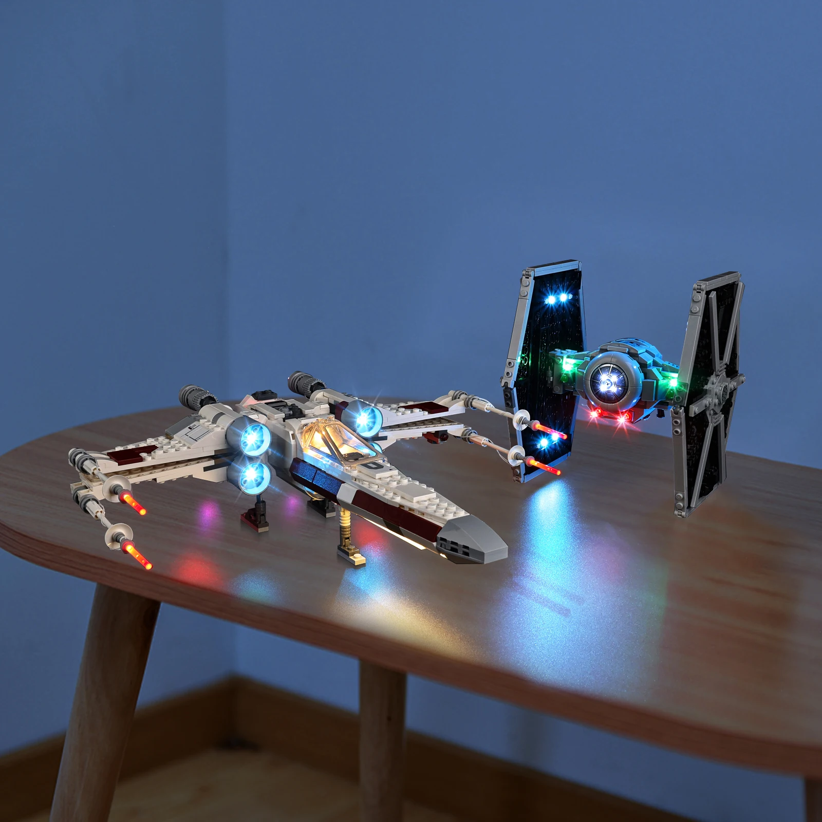 

No Model LED Lighting Set Suitable for LEGO TIE Fighter & X-Wing Mash-up 75393 Building Blocks