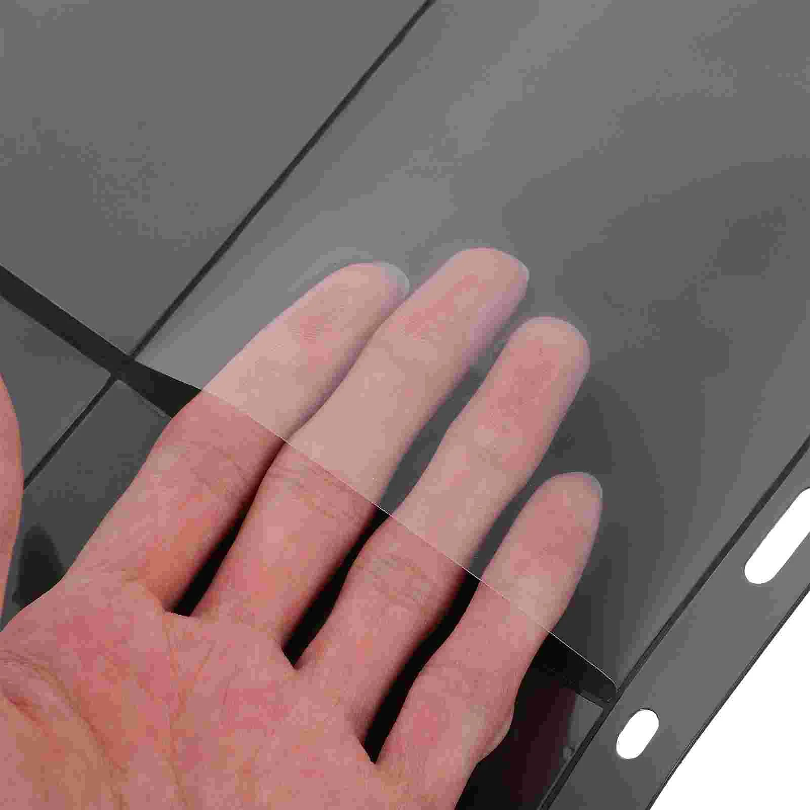 Álbum de selos dupla face, armazenamento de álbuns de folhas soltas para colecionadores, coleta de pvc com 10 peças