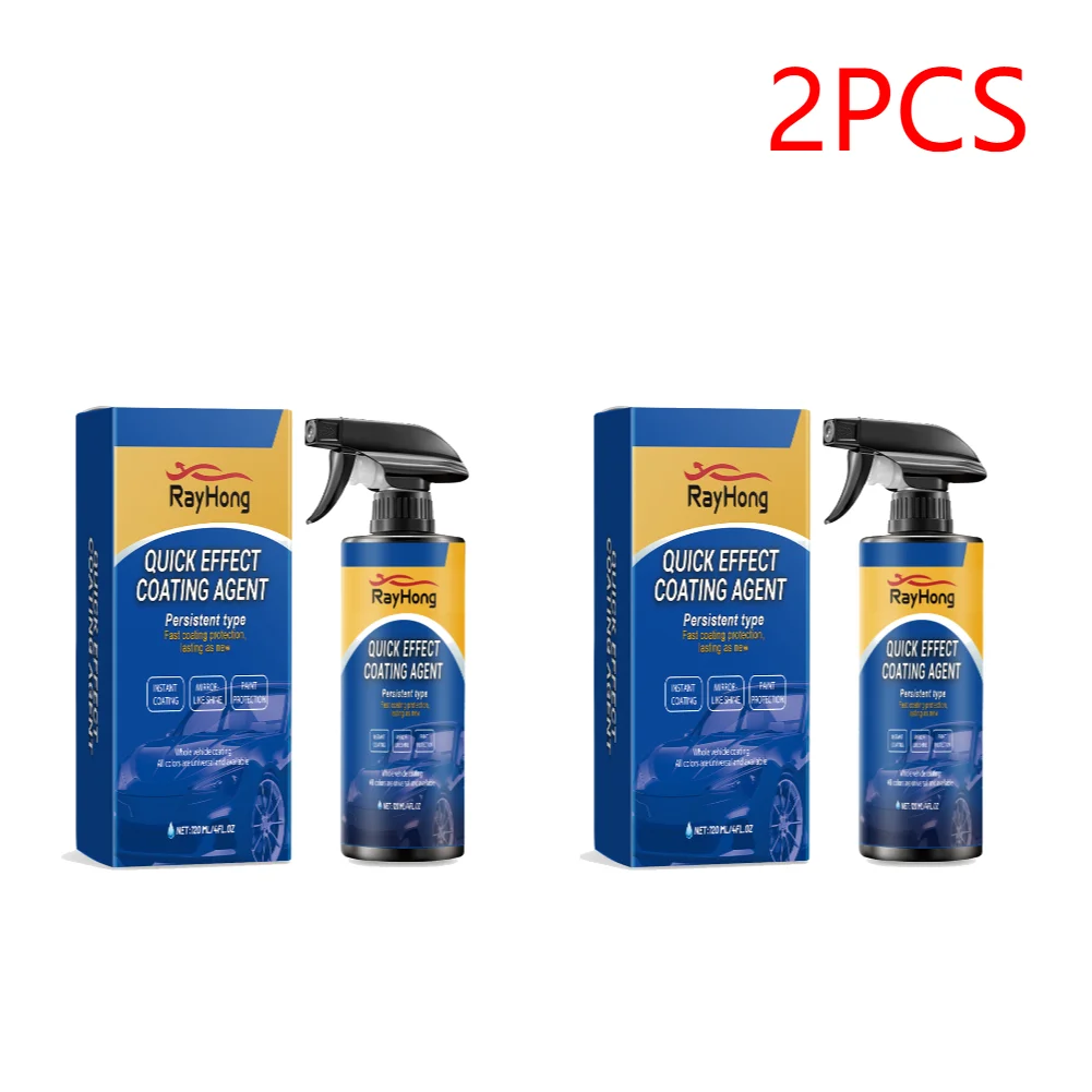1-5 Stuks 120 Ml Auto Coating Hydrofobe Bescherming Sneldrogende Auto Polijsten Onderhoud Spray Waterafstotende spray Auto Accessoires
