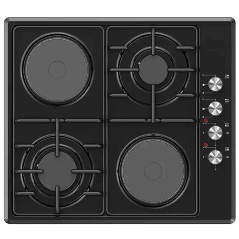 2-in-1 Countertop/Built-in Stainless Steel Gas Stove for Home | Energy-Saving Cooker