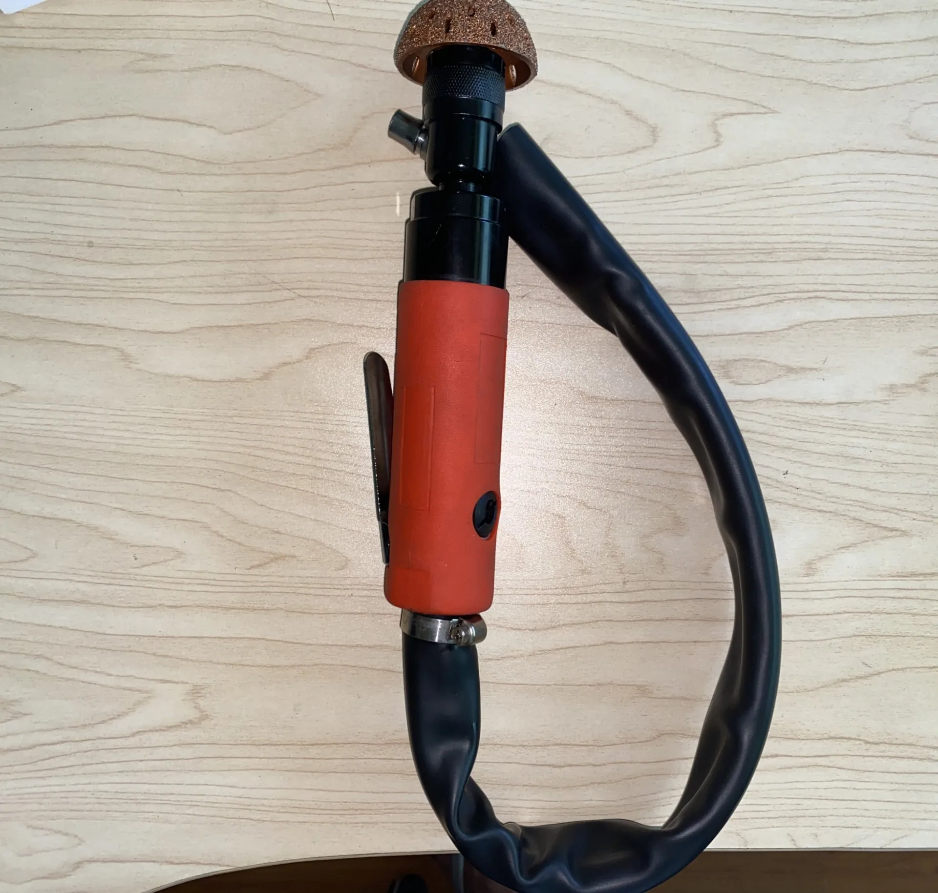Moedor pneumático de baixa velocidade, aparador de polimento, reparo de pneus, moedor de gravação de baixa velocidade com cabeça de moagem de 38mm