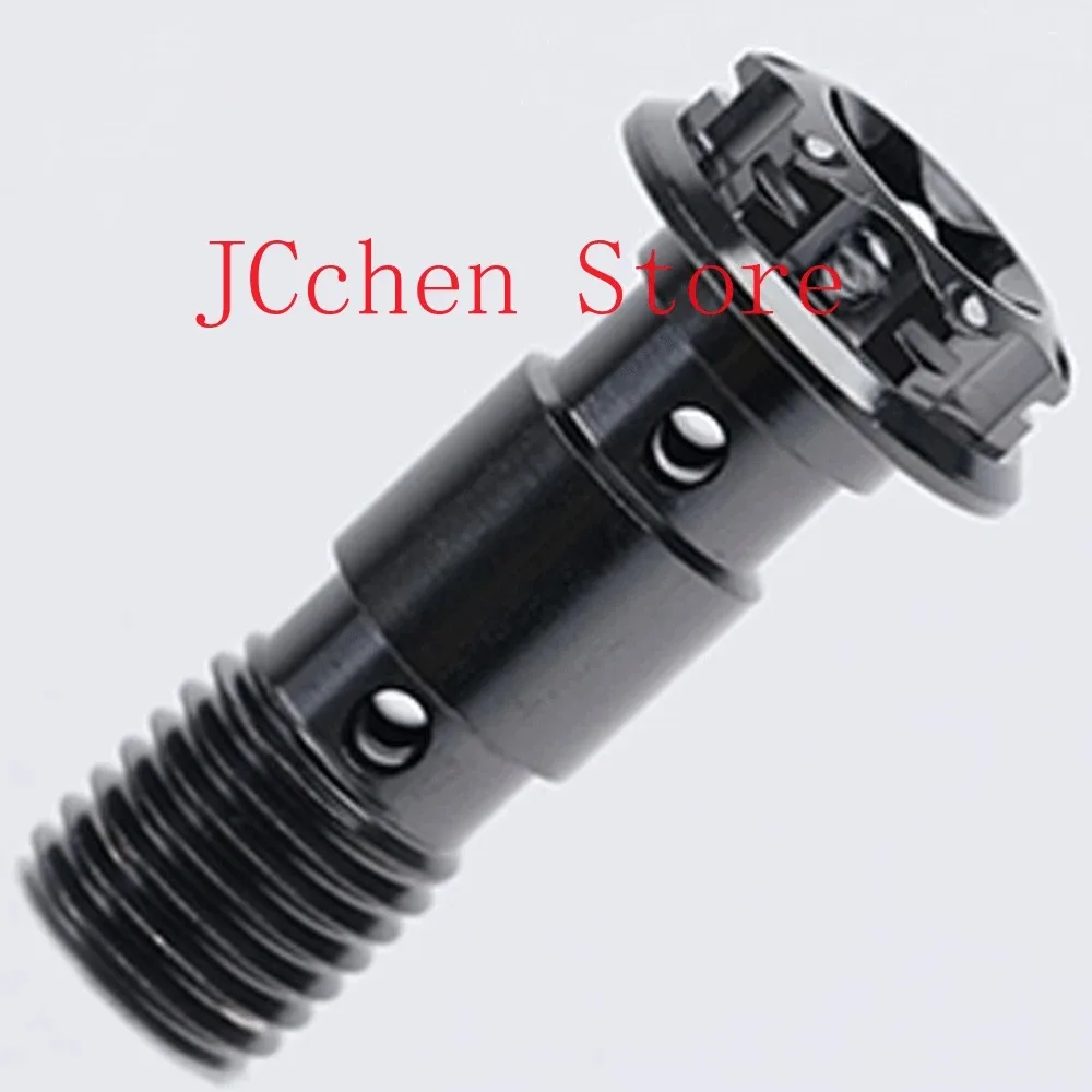 

Mutliple Color M10 p1.0mm p1.5mm Two Holes Bolts T50 Torx Head GR5 Titanium Alloy For Motorcycle DIY Oil pipe