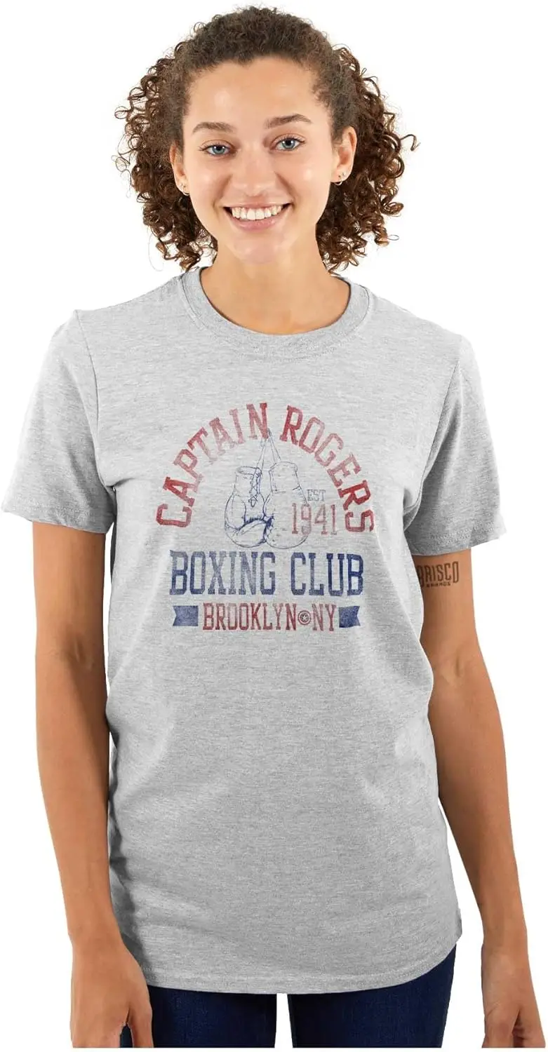 Brisco Brands Captain Rogers 1941 Boxing Club NY Graphic T Shirt Men or Women