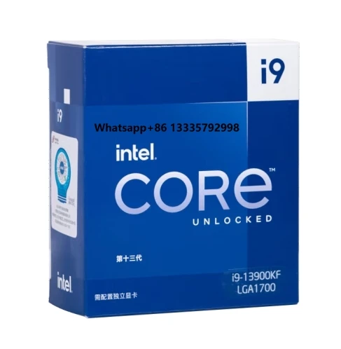 

Core I9 13900KF Processor with LGA 1700 3GHz 24Core 32Threads Computer Processor for Desktop