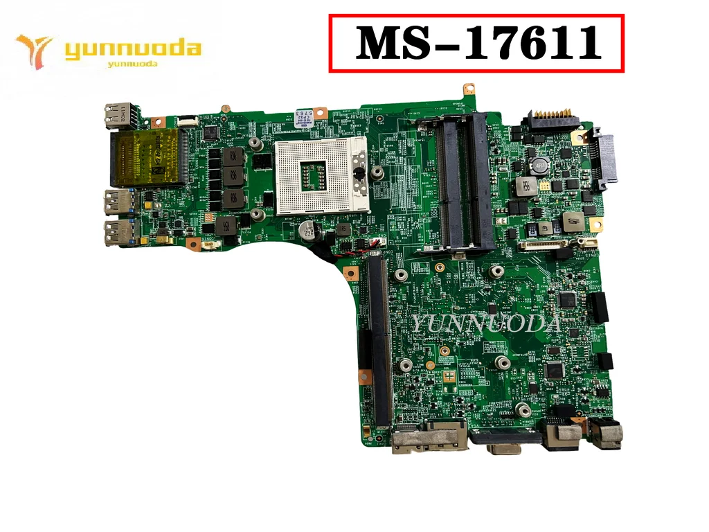 MS-17611  VER 1.1 For MSI GX780R GT780 GT780R GT780DR  Laptop Motherboard  PGA989 DDR3 HM67 Tested Good Free Shipping