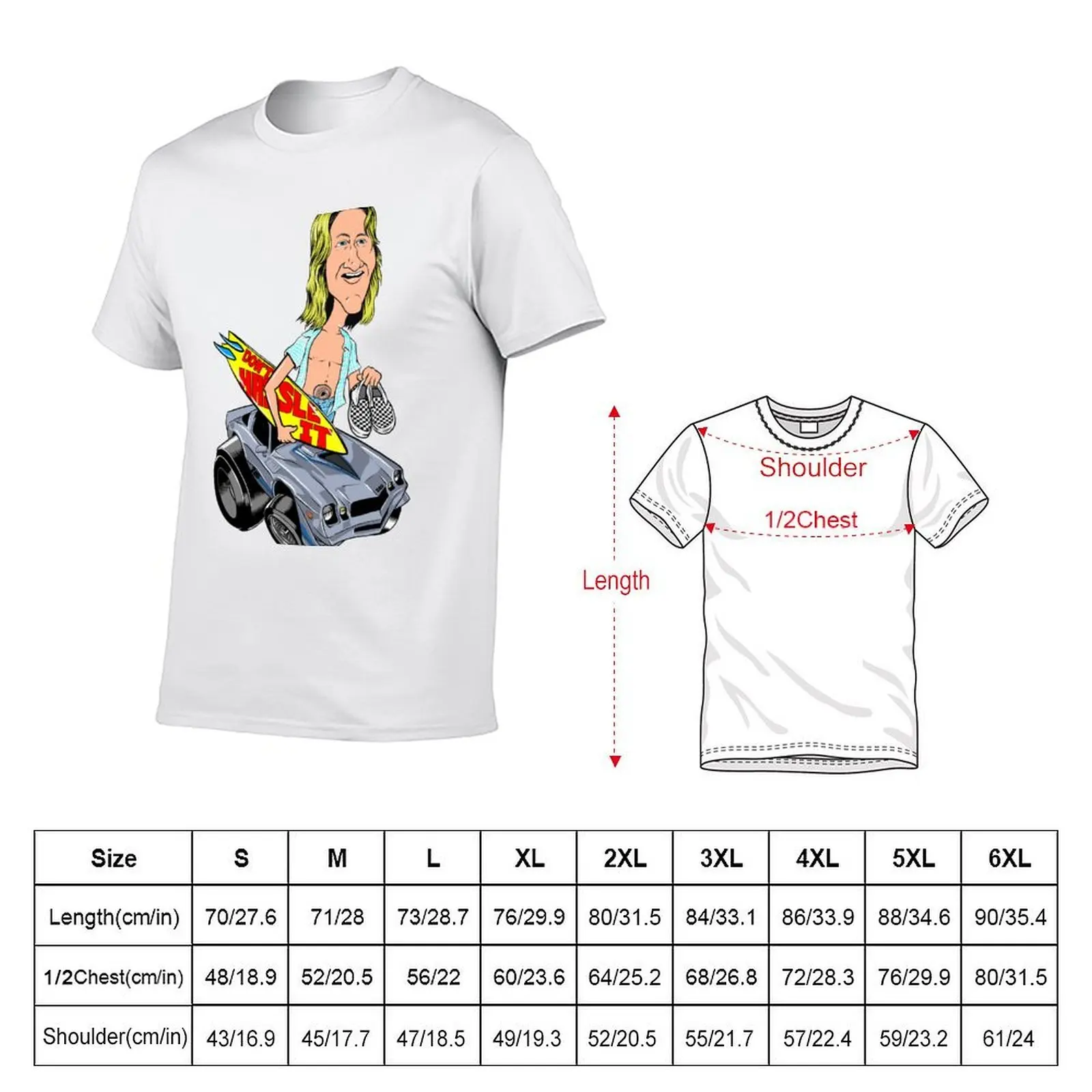 تي شيرت Spicoli & Camaro تي شيرت للرجال تي شيرت برسوم جرافيك تي شيرت كلاسيكي للرجال #2