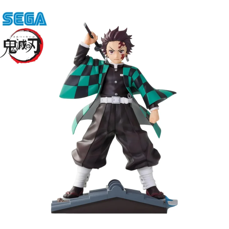 

В наличии: Оригинальная фигурка Камадо Танджиро из аниме «Боевой меч: Истребитель демонов» (Kimetsu no Yaiba) от SEGA, модель-статуэтка, декор для гара