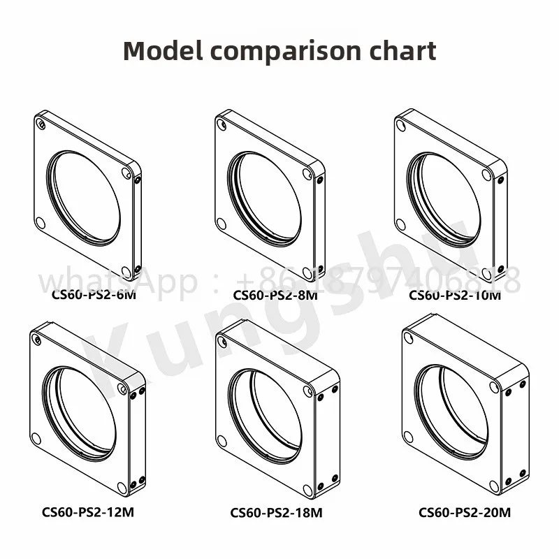 CS60-PS2 \ 60 мм стандартная клетка \ с резьбой SM2 \ LCP01