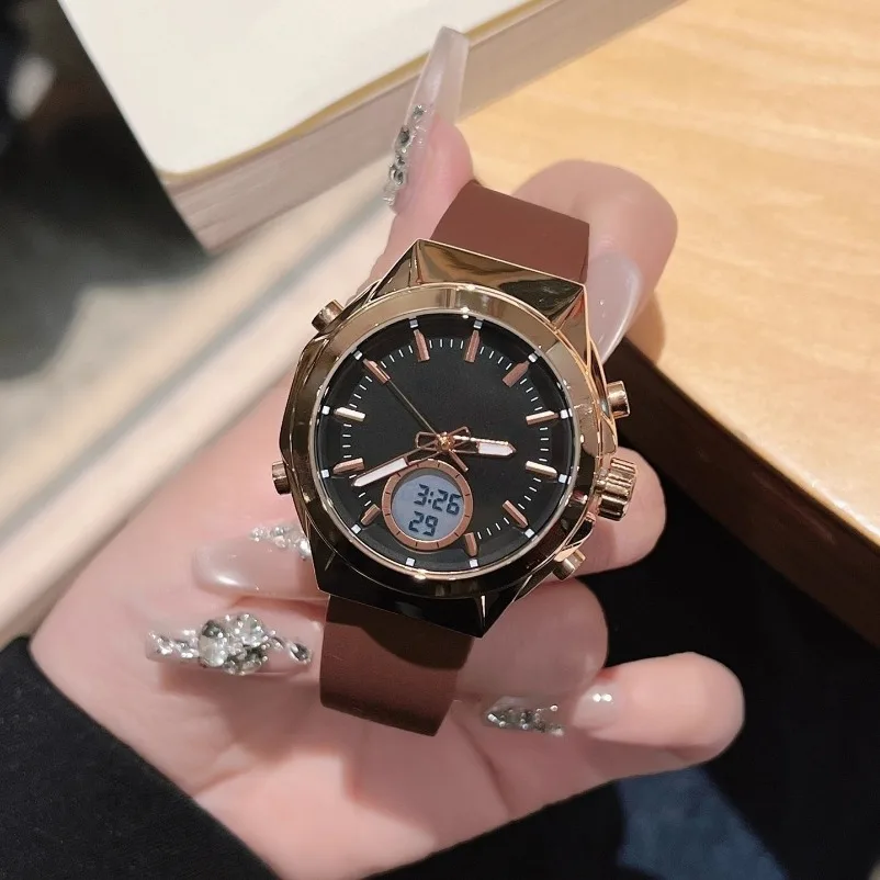 watch women's 2026 middle and high school student electronic watch sports waterproof high value light luxury multi-function