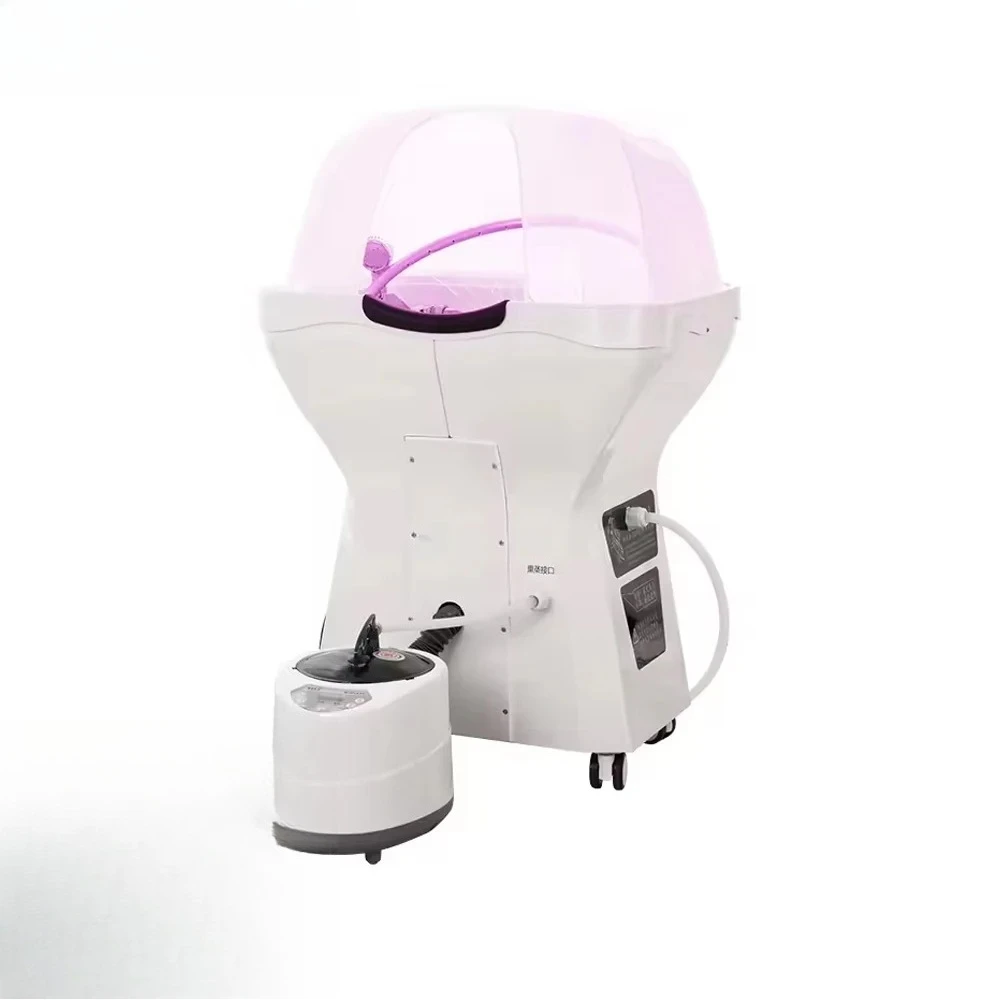 Hair Salon Split Multifunctional Fumigation Water Circulation Hair Massager LED Light Therapy Hair Care SPA Shampoo Bed
