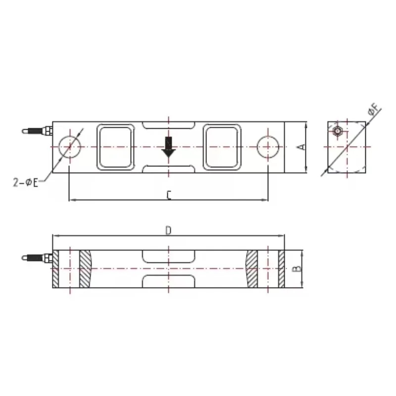 

Hot Sale SWJ SUQ Series 500kg-30T Double Ended Shear Beam Load Cell Industrial Force Sensor for Various Applications