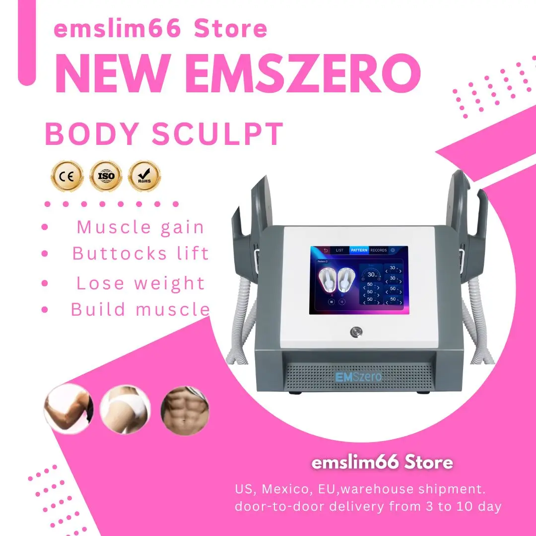 EMSzero EMS RF Body Slimminng Machine Professional Electromagnetic Fat Removal Btromagnetic Stimulate