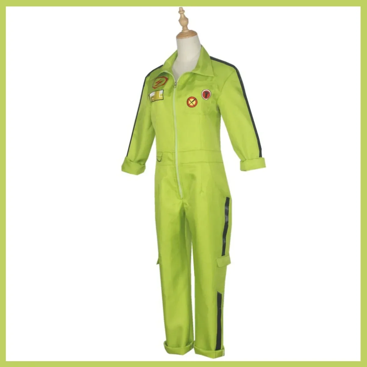 Disfraz de Anime Kazuichi Souda, monos verdes de manga larga, uniformes de trabajo, traje de fiesta de Carnaval y Halloween para hombre y mujer adulto