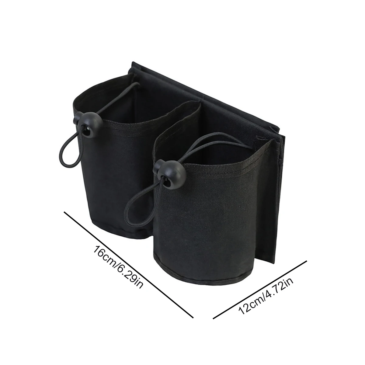 Luggage Travel Cup Holder Bag Portable Drink Drink Bottle Holder Traveler Accessory Roll on Suitcase Handles