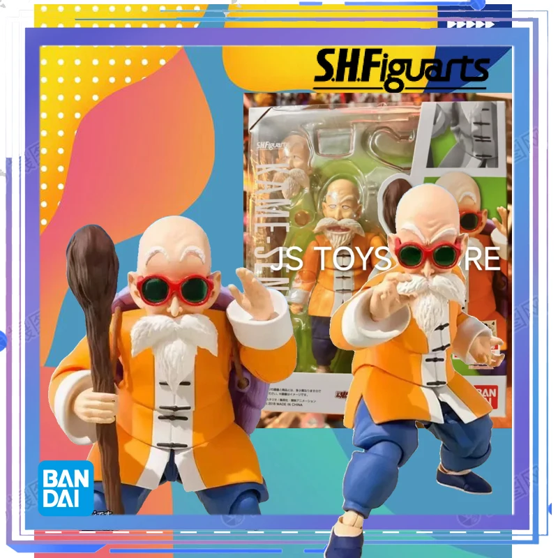 In Stock Bandai OriginalBHRB BANDAI SH Figuarts SHF Dragon Ball Kame Sennin Anime Figure Model ToysAssembly Toys for Gift