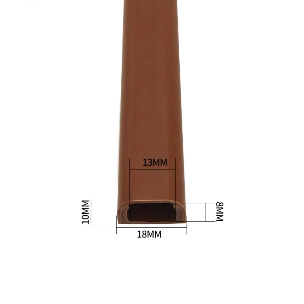 Anti-extrusion Floor Cord Cover Self-Adhesive Square Cord Protector Durable Extension Wiring Duct Protector Home Outdoor