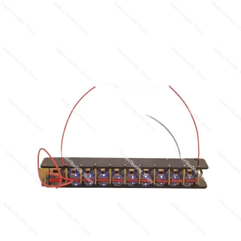

FOR 10 Stage Marx Generator Tesla Arc Pulse Generator Lightning DIY Kit for ZVS Flyback Driver Board /ignition coil