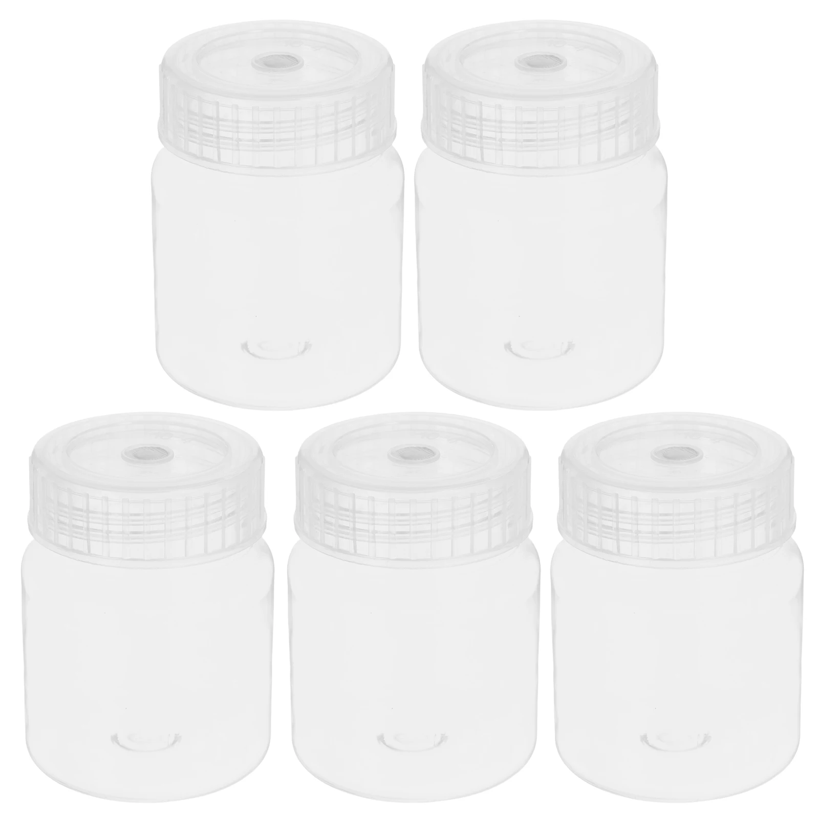 

5pcs Tissue Culture Bottles Lab Containers Wide Mouth Material Cell Growth Promotion Experimental Efficiency Chemical