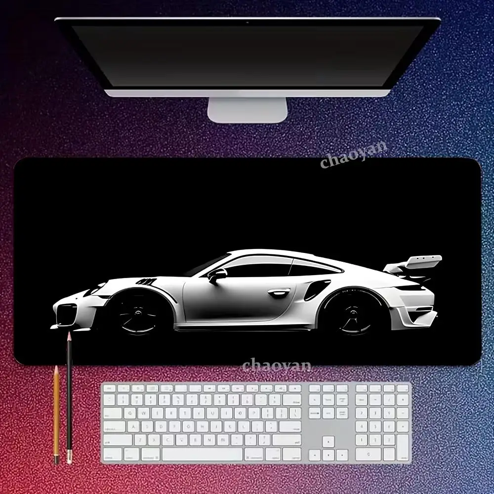 

Новый спортивный коврик для мыши, большой коврик для компьютера, офиса, игр, XXL, резиновый, противоскользящий, для игровой клавиатуры и мыши, длинный настольный коврик