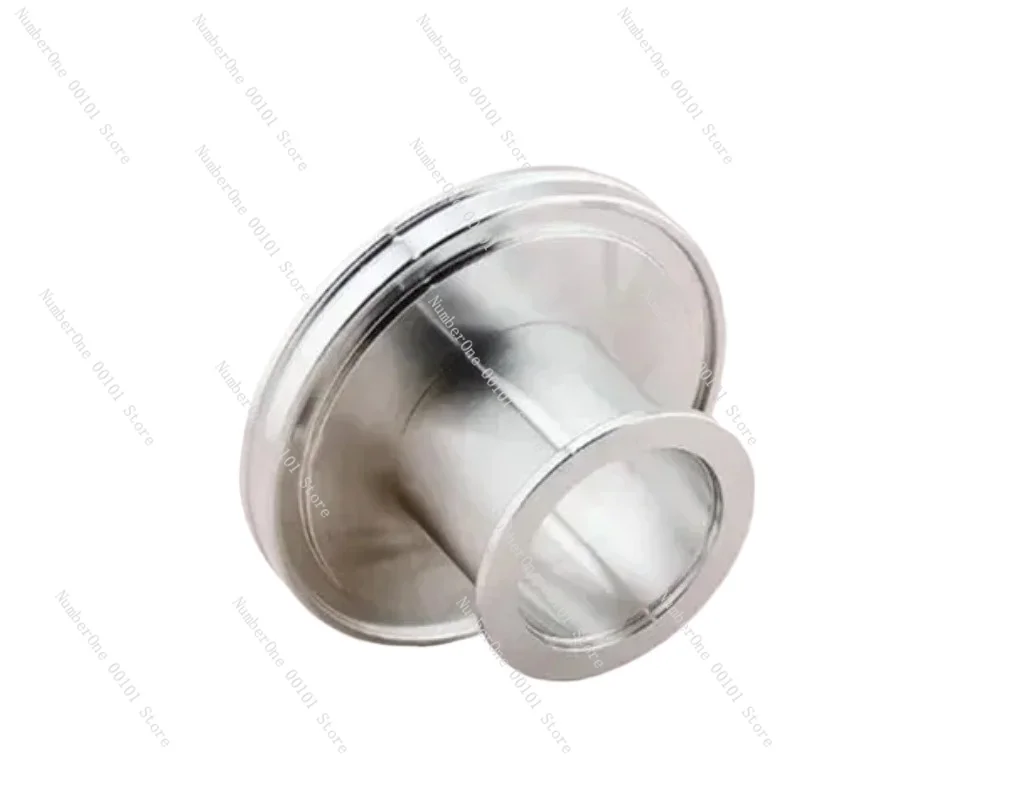 

SS304 ISO63 to KF16 KF25 KF40 KF50 Flange Vacuum Conical Reducing Adapter Vacuum Clamp Quick Fitting Tri Clamp Reducer Joint