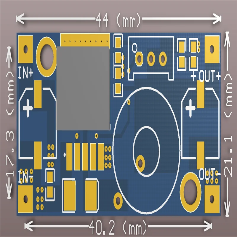 5A DC-DC XL4005 وحدة تنحى قابلة للتعديل 5 ~ 32 فولت طاقة عالية 96% كفاءة عالية تتجاوز 2596