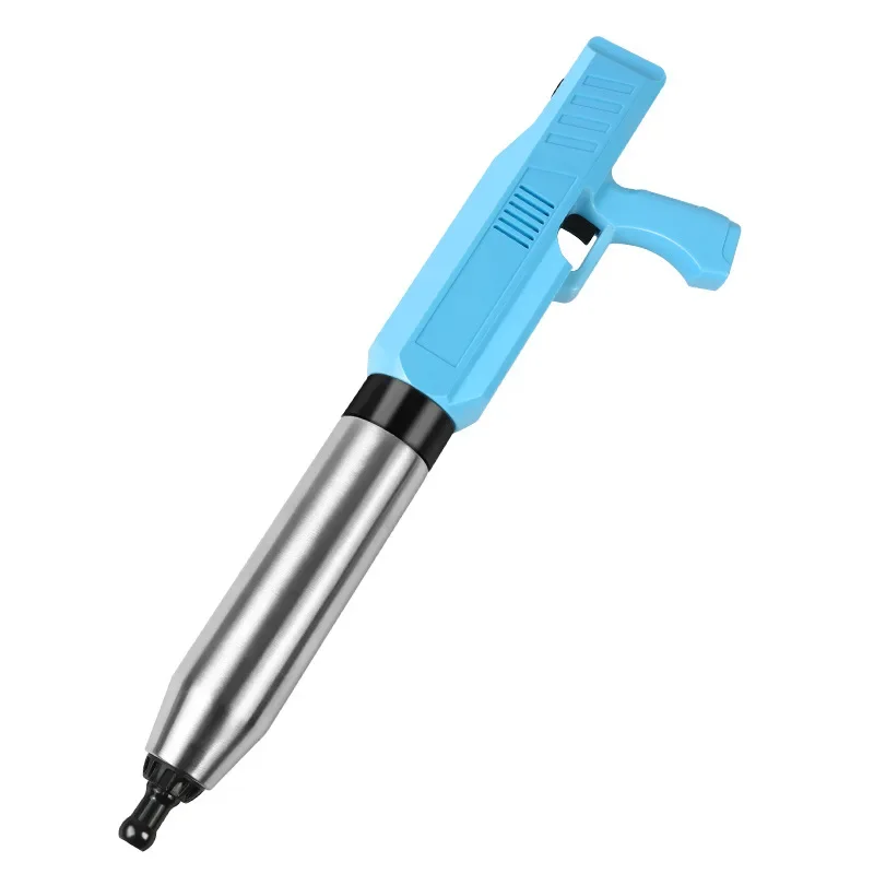 Universal Toilet Plunger Pneumatic Pipe Dredging Tool Electric Stainless Steel High Pressure