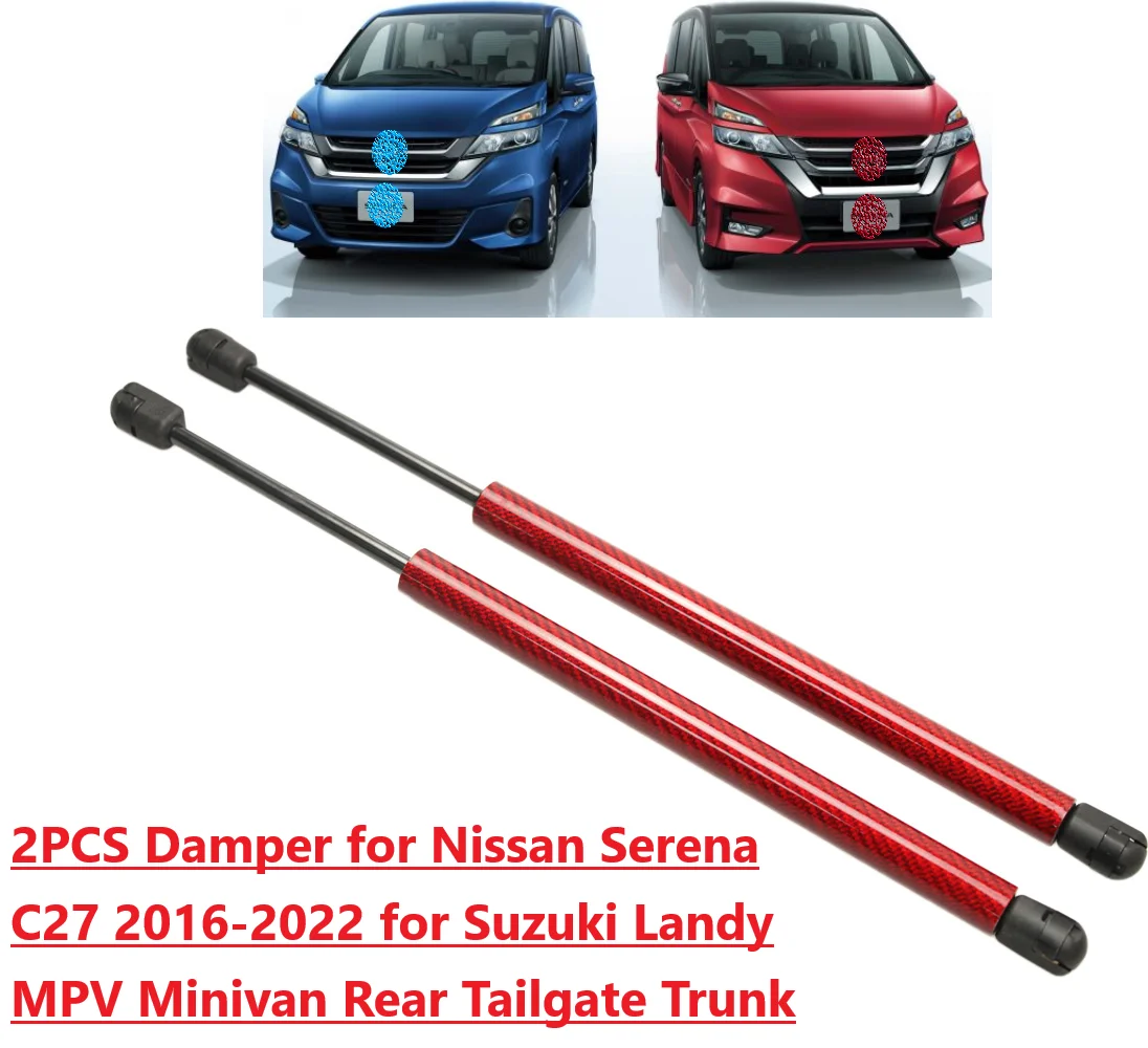 

2 Gas Struts for 2016-2022 Nissan Serena C27 Suzuki Landy MPV Minivan Rear Tailgate Trunk Boot Lift Support Springs Shock Damper
