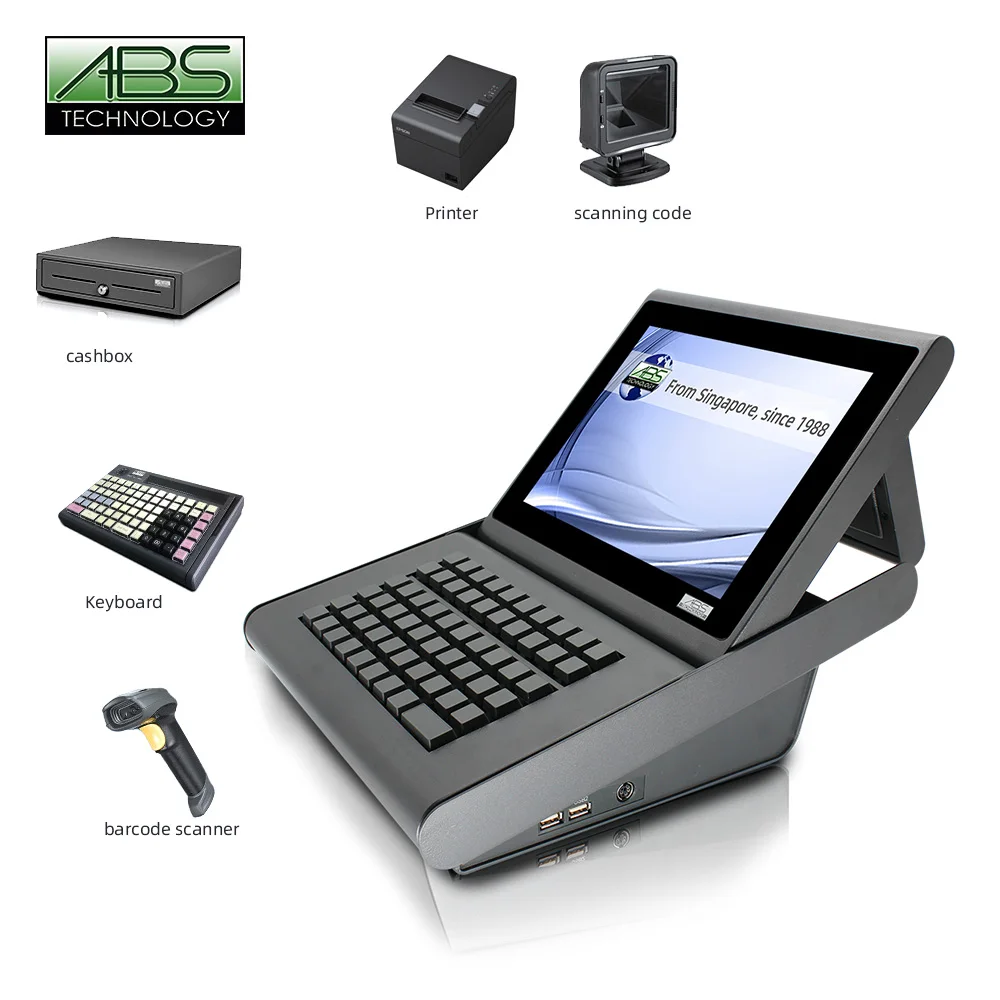 Most popular pos system for clothing store and 2d cmos barcode auto scanner e-payment pos system