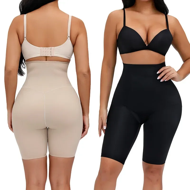 Slimming Body Shaper Panties Women Tummy Control Enhancer Push Up Buttock Hip Bum Lifter High Waist Seamless Shorts Shapewear