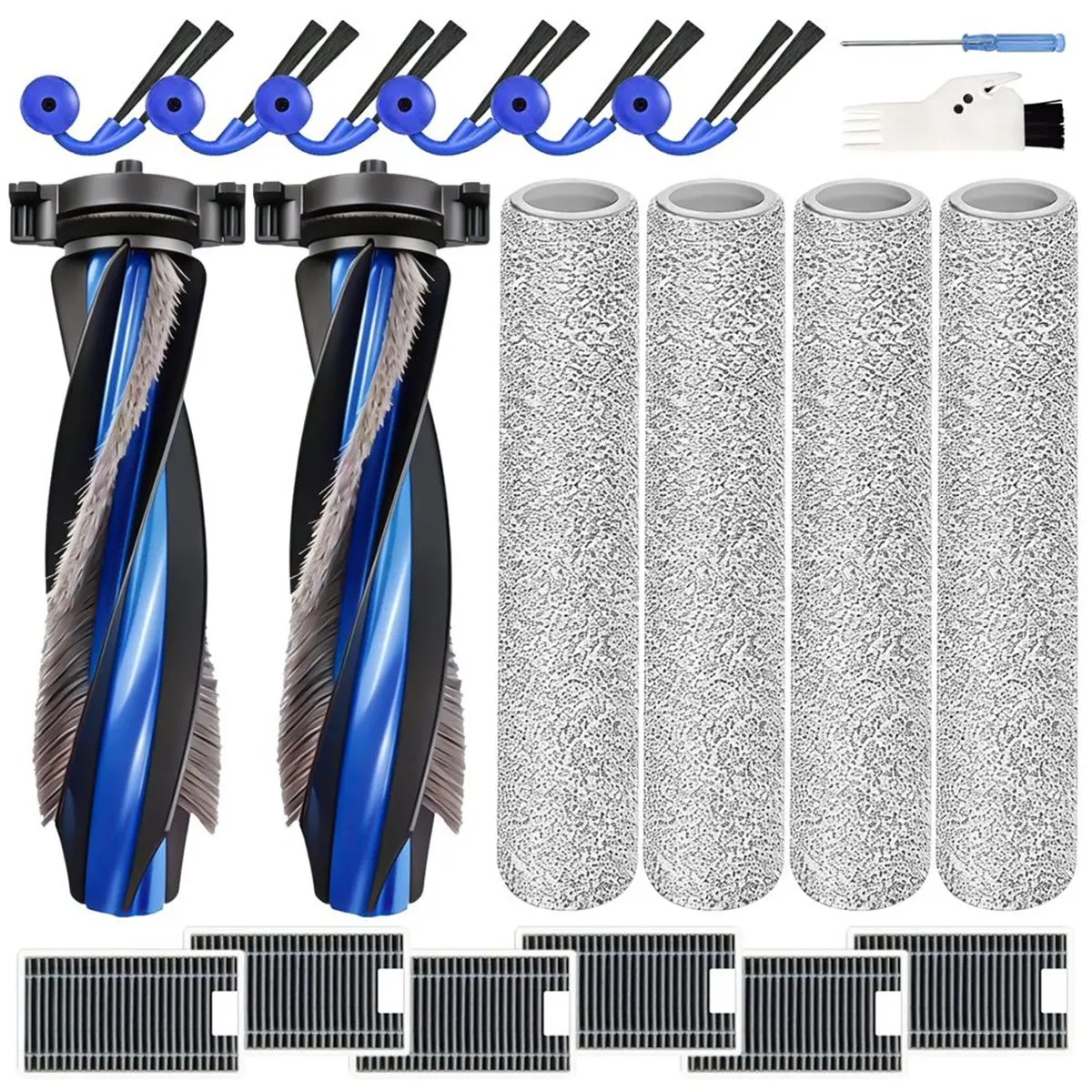 update. X12 OmniCyclone Accessories Kit for ECOVACS Deebot X12 OmniCyclone/X12 Pro/T90 Pro Omni Robot Vacuum Replacement Parts view 2