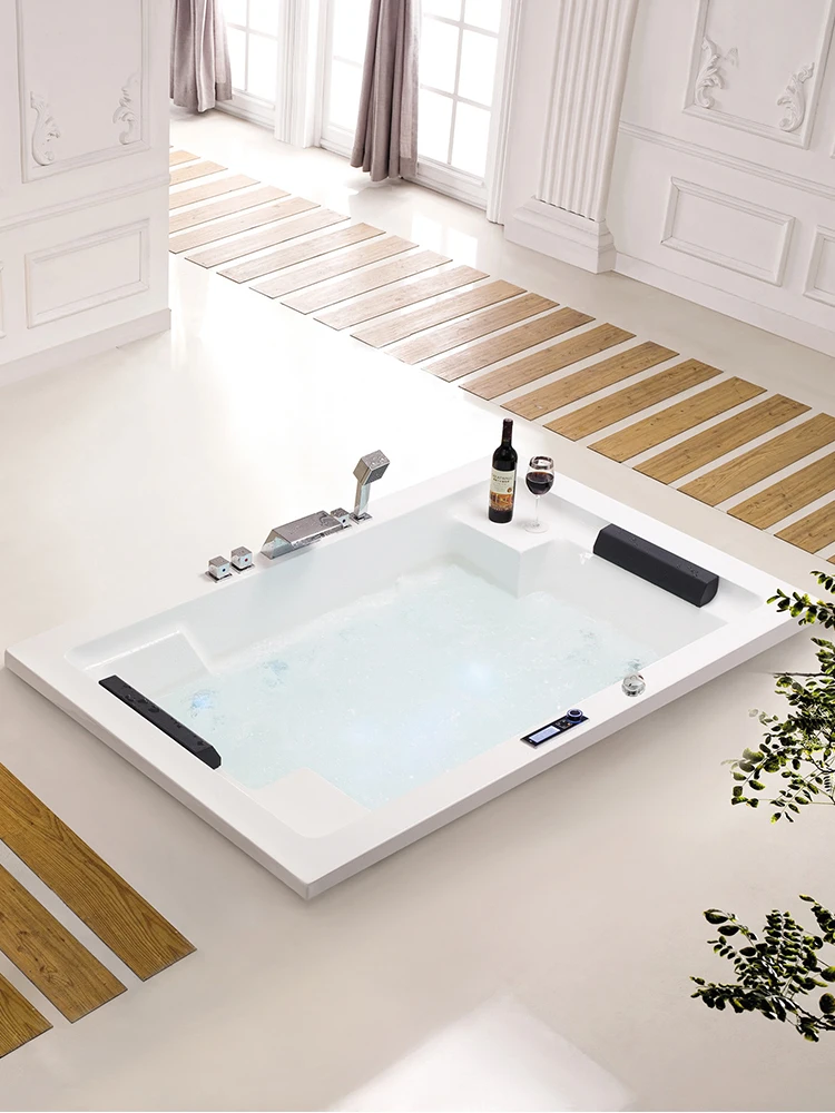 Double jacuzzi heated luxury surf acrylic adult European