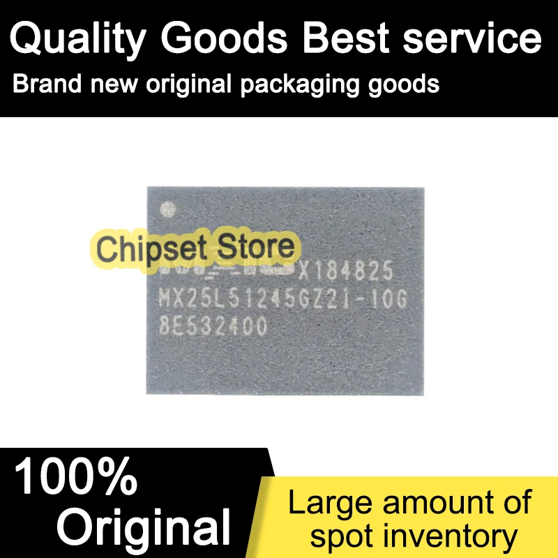 

MX25L51245GZ2I-10G MX25L51245GZ2I 10G MX25L51245GZ2 WSON 100% Brand new