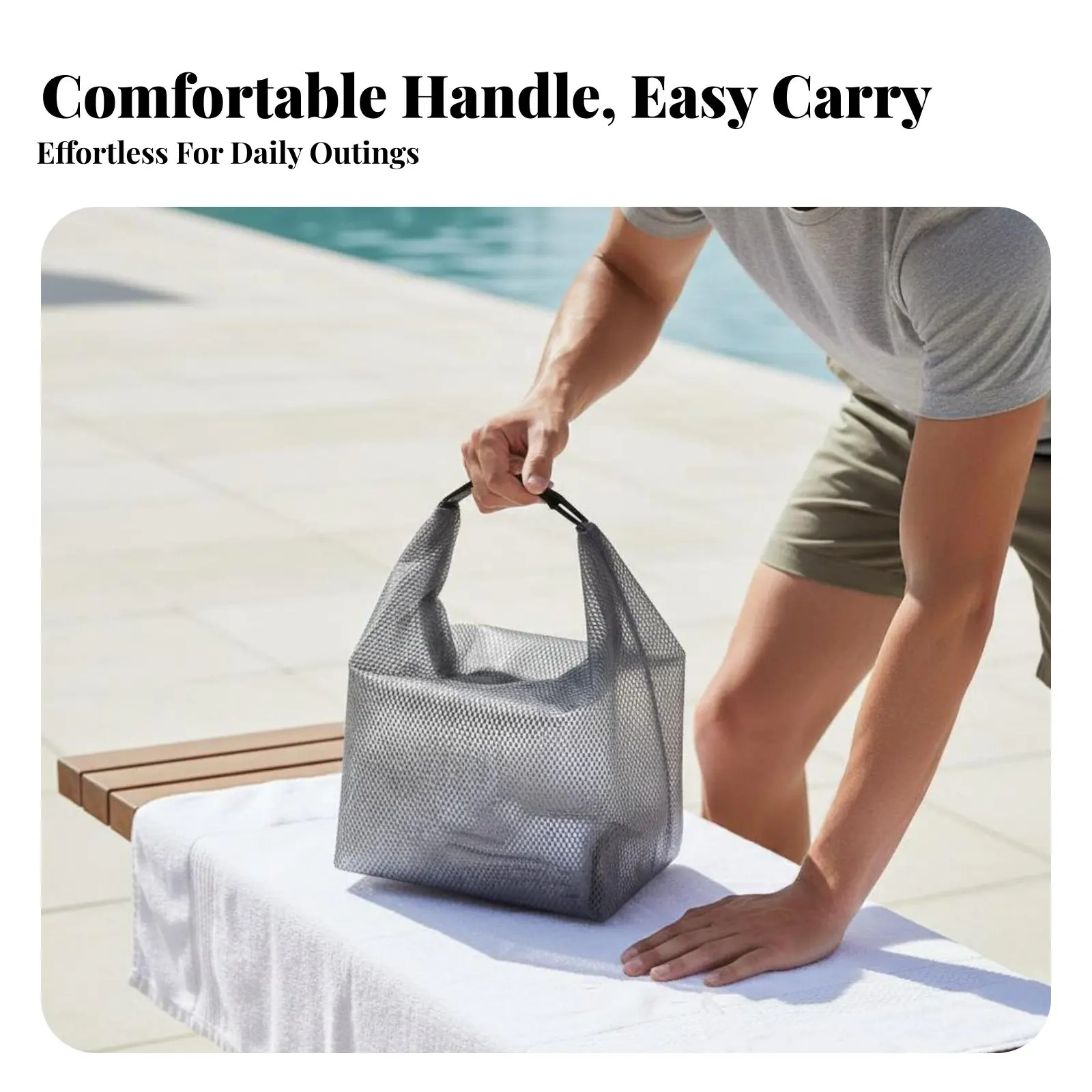 Water Resistant Storage Bag Moisture-Resistant Wet Clothes Bag Roll Top Dry Bag Multi-Functional Portable Gear Pouch