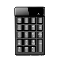 New Arrival 2.4G Wireless Numeric Keyboard Mechanical Feel 19 Keys Numpad Mini Keypad For PC Laptop Etc.