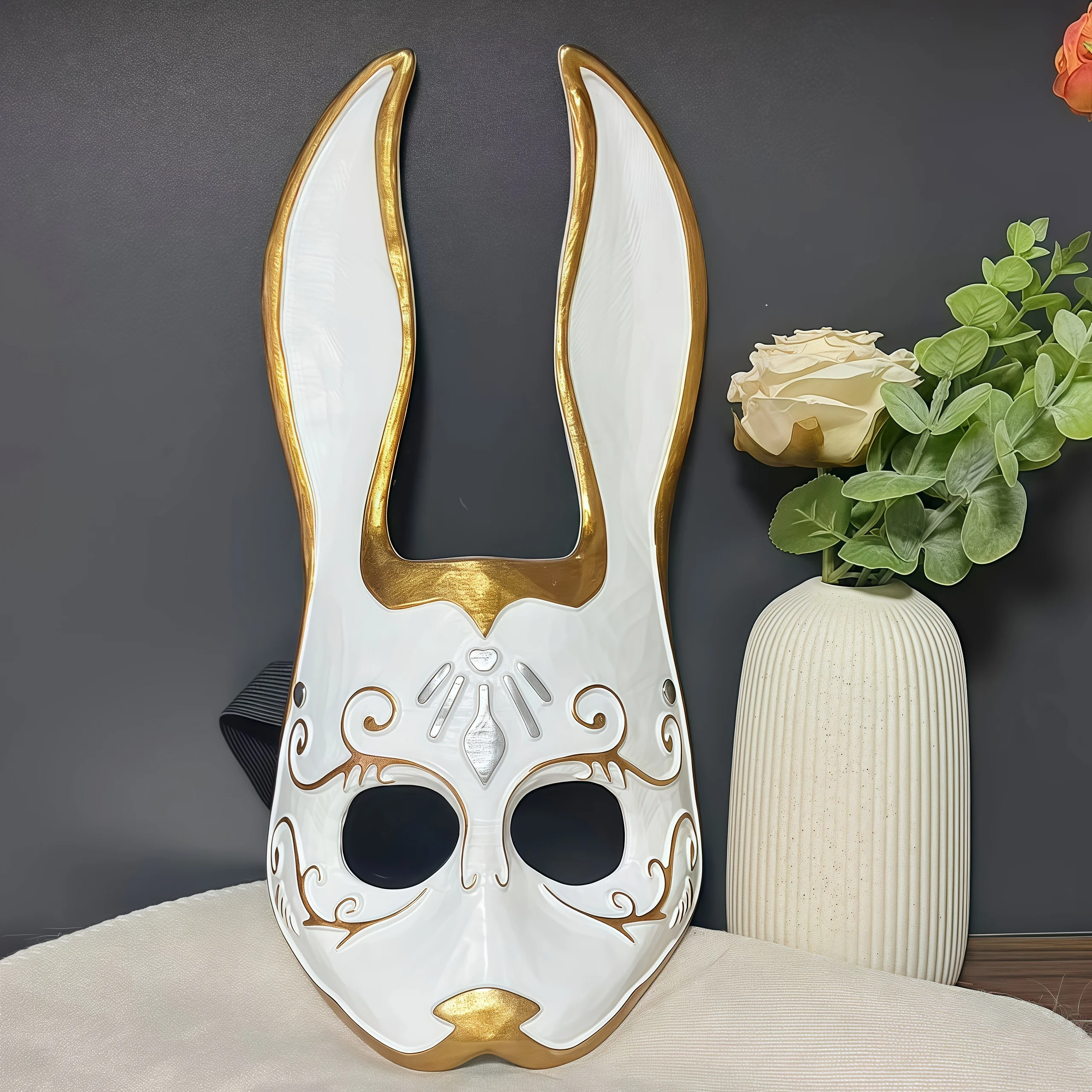 Halloween, Weihnachten, Ostern Home Party, Spukhaus-Szenen-Requisiten, Dekorationen, Streiche, Cosplay, handgefertigte Kunsthandwerksmasken aus Kunstharz