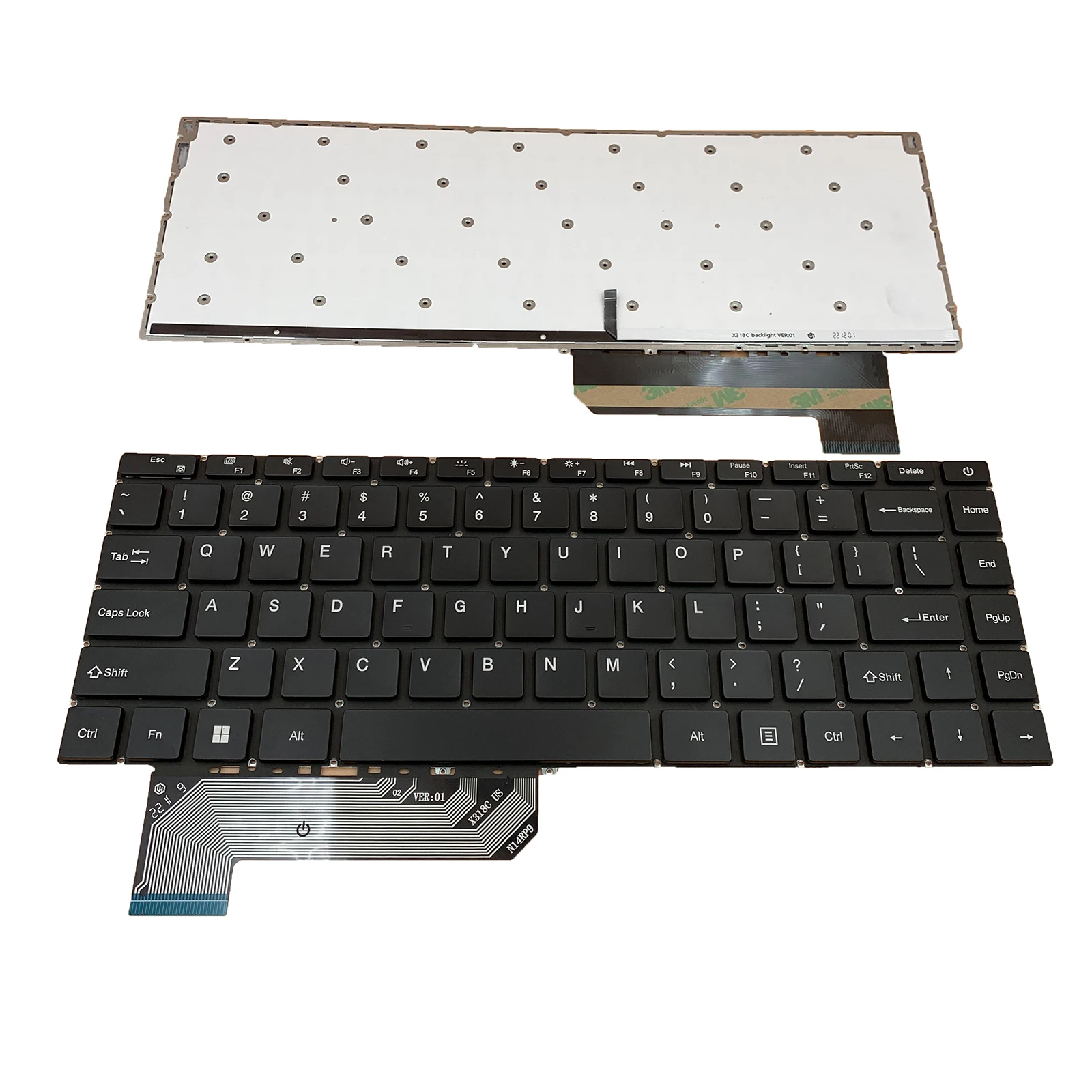 Laptop Replacement Backlit Keyboards English US For Gateway GWTN141-4 GWTN141-4BL GWTN141-4GR 4RG GWTN141-5 5BK 5GR GWTN141-6 GW