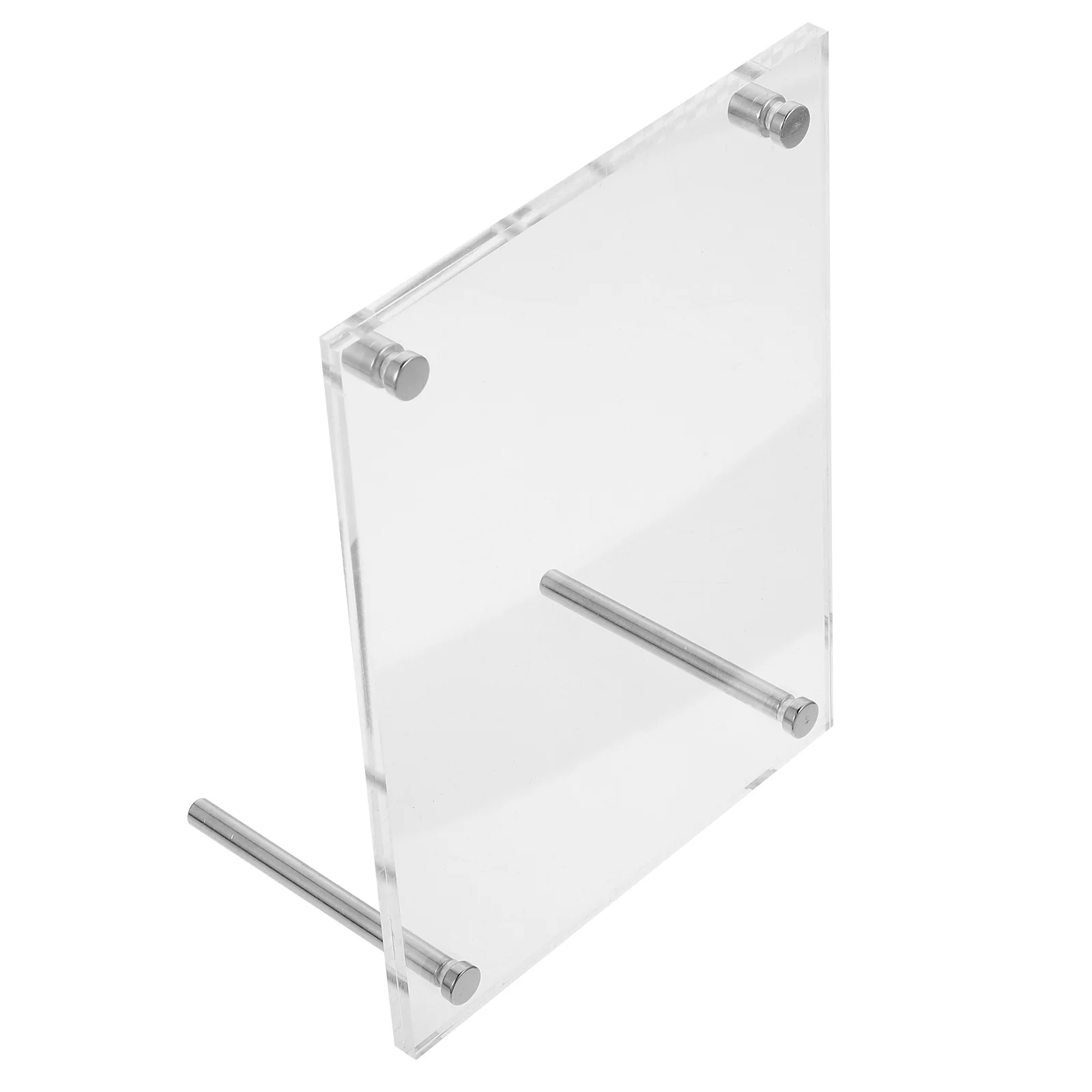 

Certificate Display Acrylic Photo Frame For Diploma Business License Medal Holder Desktop Decor Transparent Simple Style Picture