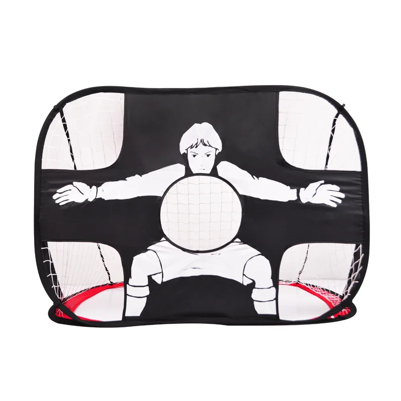 Golha de futebol pop-up Rede de gol de futebol dobrável Goal personalizado com tiro para treinamento no quintal