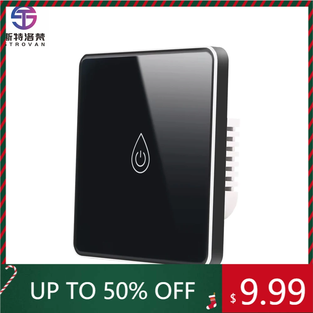 STLF Tuya مفتاح سخان المياه الذكي 20A الاتحاد الأوروبي الولايات المتحدة القياسية APP اللمس اليكسا التحكم الصوتي واي فاي زيجبي الذكية المرجل التبديل #1