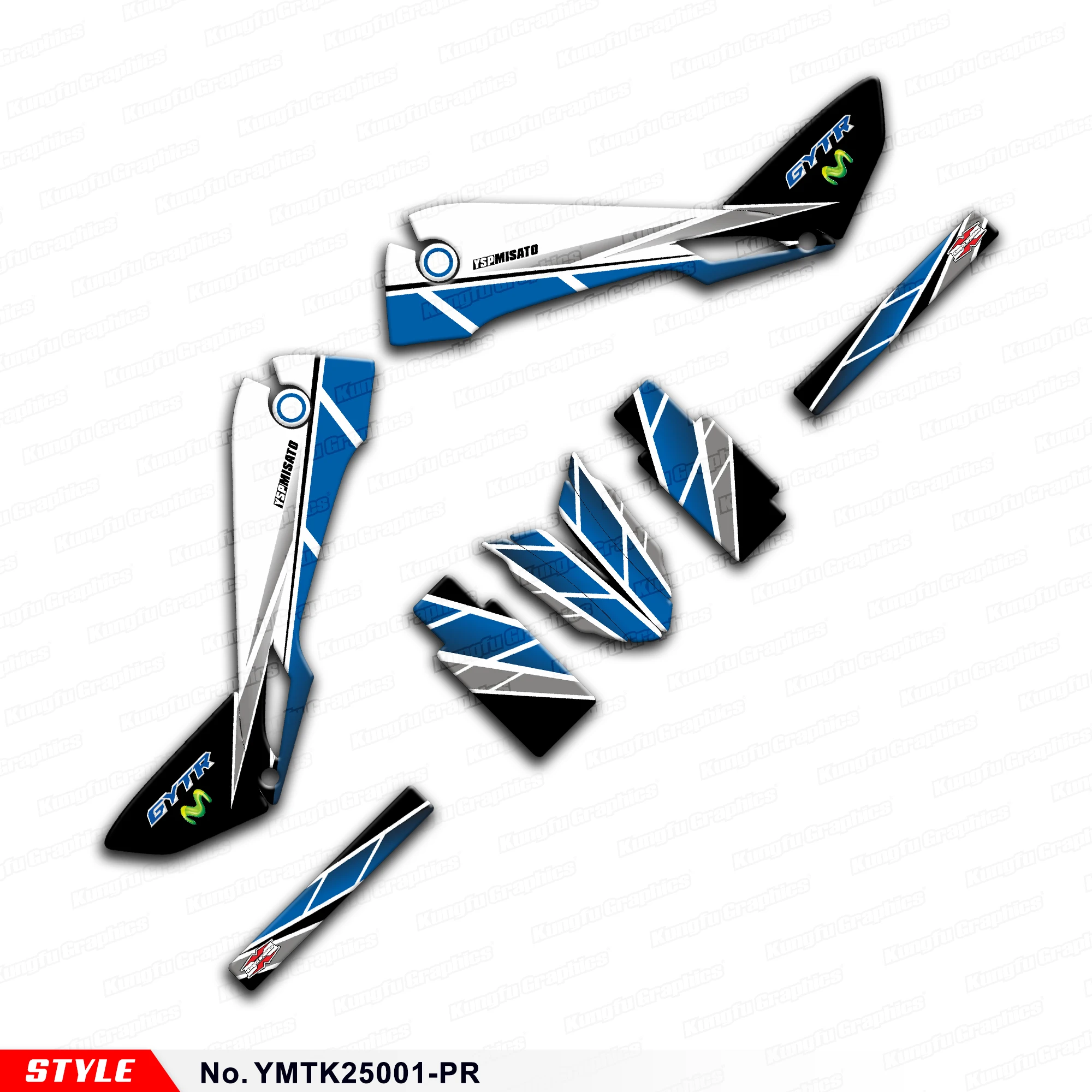 

Виниловая пленка с графикой мотоцикла JY RACING для Yamaha Tricker 250 2009-2017, номер стиля YMTK25001-PR