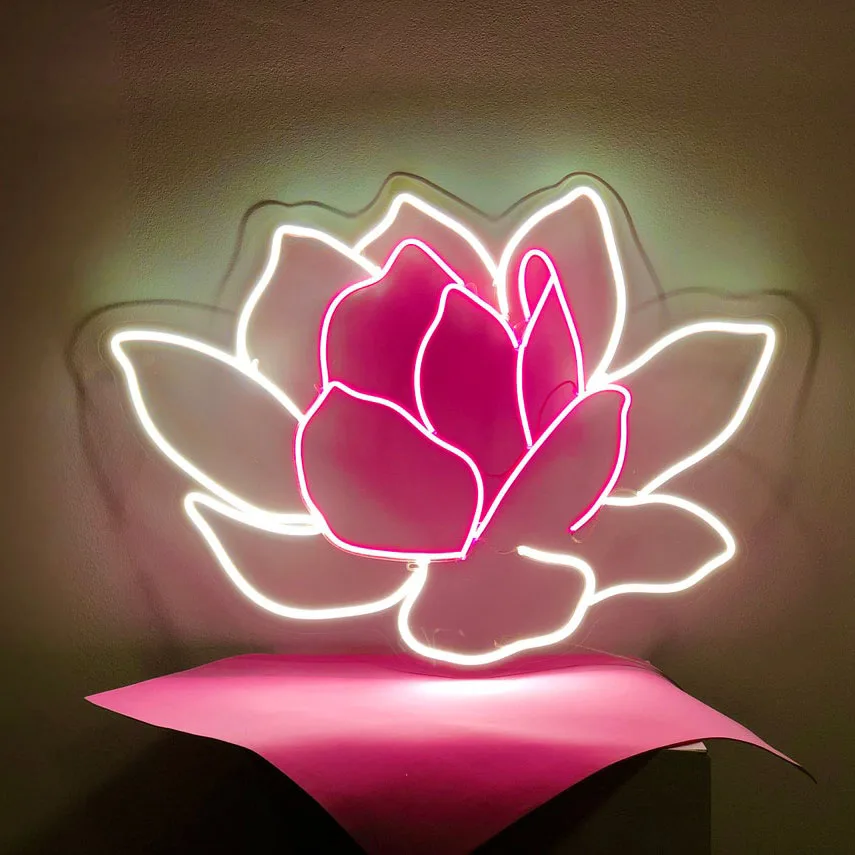 

Neon sign bedroom "Flower", Neon lights, Neon for home, Led neon, Custom neon