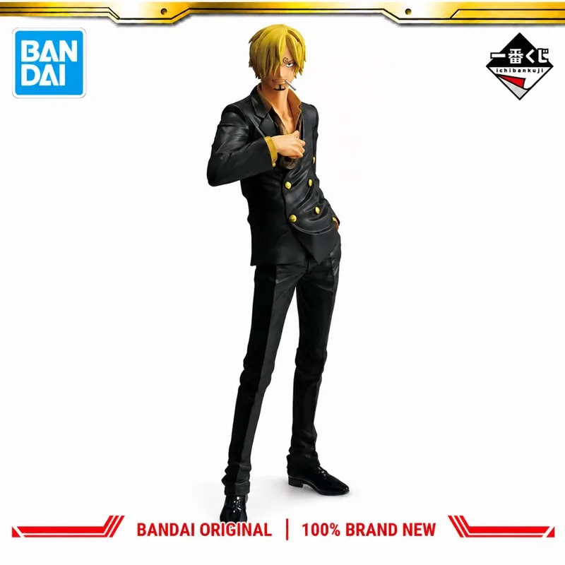 In Stock Bandai Original Ichiban Kuji One Piece Sanji Action Figure Model Doll Brand New Boxed Anime Characters Toys Model