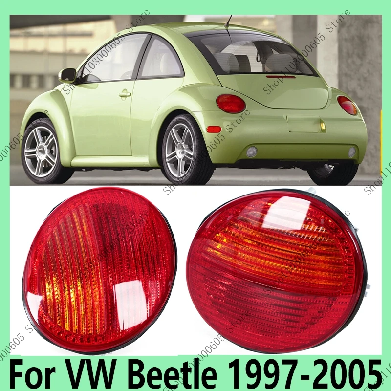 

For VW Beetle 1997 1998 1999 2000 2001-2005 Auto Accessories Tail Lights No Bulb Turn Signal Brake Indicator Reverse Drive Light