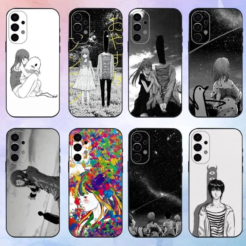 

Goodnight O-Oyasumi Punpun Phone Case For Samsung S25,S24,S21,S22,S23,S30,Ultra,S20,Plus,Fe,Lite,Note,10,9,5G Black Cover