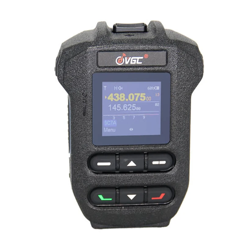 VGC BHM-88 ميكروفون لاسلكي محمول بالبلوتوث مع شاشة عرض لأجهزة الاتصال اللاسلكية VR-N7600/N7500/N76/N75/N65