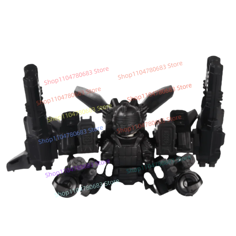

MOC New Building Blocks Doll Third-party Production Power Mecha Exoskeleton Mosaic Toy Ornaments Collection